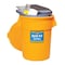 Pig Spill Kit, 39 gal Volume Absorbed per Kit, 55 gal Capacity, Can, Yellow, 136 KIT2500 - alternate 1