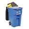 Pig Spill Kit, 37 gal Volume Absorbed per Kit, 50 gal Capacity, Can, Blue, 92 KIT259 - alternate 1