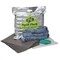 Pig Spill Kit, 4 gal Volume Absorbed per Kit, Bag, Silver, 25 KIT261 - alternate 1