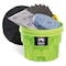 Pig Spill Kit, 12 gal Volume Absorbed per Kit, 20 gal Capacity, Drum, Green, 35 KIT264 - alternate 1