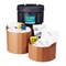 Pig Spill Kit, 40 gal Volume Absorbed per Kit, 95 gal Capacity, Drum, Black, 90 KIT416 - alternate 2
