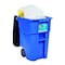 Pig Spill Kit, 40 gal Volume Absorbed per Kit, 50 gal Capacity, Can, Blue, 91 KIT459 - alternate 2