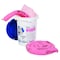 Pig Spill Kit, 4 gal Volume Absorbed per Kit, 6 1/2 gal Capacity, Bucket, White, 16 64CRSC - alternate 1