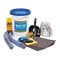 Pig Spill Kit, 4 gal Volume Absorbed per Kit, 6 1/2 gal Capacity, Bucket, Black, 25 KIT620 - alternate 1