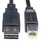 Tripp Lite Reversible USB Cable, Black, 10 ft. UR022-010 - alternate 1