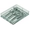 Honey-Can-Do Cutlery Tray, 5 Compartments, Silver KCH-02154 - alternate 1