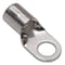 Burndy One-Hole Compression Lug, 6 AWG Max, 1/4 in Stud, Long Barrel, Copper, None, 10 PK YAD6CM6E14 - alternate 1