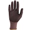 Ansell Coated Gloves, Nitrile, Sandy, 3/4 dip, 4 Abrasion Level, Purple, M (8) 1 PR 11-926 - alternate 2