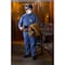 3M Hooded Disposable Coveralls, L, Blue, SMMS 4530-BLK-L - alternate 5