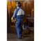 3M Hooded Disposable Coveralls, L, Blue, SMMS 4530-BLK-L - alternate 6