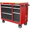Craftsman S2000 Rolling Tool Cabinet, 6 Drawer, Black/Red, Steel, Wood, 41 in W x 18 in D x 34 in H CMST34062RB - alternate 1