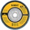 Dewalt 4-1/2" x 5/8"-11 80g type 27 HP flap disc DW8358 - alternate 1