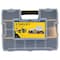 Stanley Adjustable Compartment Box W/ 14 Compartments, 3-3/7" H x 13 in L x 17 3/8 in W, Black/Yellow STST14027 - alternate 1