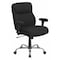 Flash Furniture Hercules Task Office Chair, Black Back, 29-1/2 in W 29" L 44" H, Adjustable Padded, Fabric Seat GO-2031F-GG - alternate 1