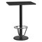 Flash Furniture Rectangle Table-RD Base, Laminate Blk, 24"X30", 24" W, 30" L, 43.125" H, Laminate, Wood Grain XU-BLKTB-2430-TR18B-3CFR-GG - alternate 1