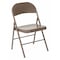 Flash Furniture Double Braced Beige Metal Folding Chair BD-F002-BGE-GG - alternate 1