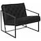 Flash Furniture Madison Accent Chair, Black Seat, 29 W 31-3/4" L 27.5 H ZB-8522-BK-GG - alternate 1