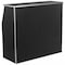 Flash Furniture Foldable Bar, Marble, 4ft., Black, 47.75" W, 19.5" L, 42.75" H, Laminate Top, Black XA-BAR-48-MAR-GG - alternate 1