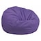 Flash Furniture Bean Bag Chair, 42 in W 42" L 19" H DG-BEAN-LARGE-SOLID-PUR-GG - alternate 1