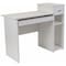 Flash Furniture Computer Desk Computer Desk with Shelves, Drawer, 19" D X 29-1/2" H, 42" W X White NAN-NJ-HD3518-W-GG - alternate 1