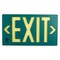 Jessup Glo Brite Exit, PF100, Green Frame Dble 7042-100-B - alternate 1