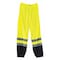 Ergodyne Black Bottom Hi-Vis Pants, Lime, S/M 8910BK - alternate 1