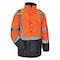 Ergodyne Hi-Vis Parka, 300D Oxford Polyester, Class 3 Type R, Hi-Viz Orange, 2XL 8384 - alternate 1