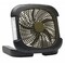 Treva/O2Cool 10" Blade Dia Compact Fan, 2 Speeds, Gray FD10018L - alternate 1