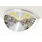See All Industries Mirror, Half Dome, Steel, 24", Steel, 24", No Backing, 180 Degrees Viewing Angle PVS24-180 - alternate 1