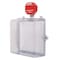 Safety Technology International Protective Cabinet, Polycarbonate, Surface Mount, 16 1/4 in W x 8 1/4 in H x 16 1/2 in D, Clear STI-7532 - alternate 1