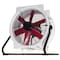 Multifan Vertical Recirculation Fan, 16 in Blade Dia, 8 Blades, Variable Speeds, 460V AC T6D40K4M81160 - alternate 2