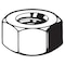 Zoro Select Heavy Hex Nut, 7/8"-9, Steel, Grade C, Black Oxide, 55/64 in Ht, 5 PK U04025.087.0001 - alternate 1