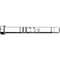 Zoro Select Sleeve Anchor, 5/16" Dia., 3" L, Carbon Steel Zinc Plated, 50 PK U09100.031.0300 - alternate 1