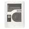 Cadet Recessed Electric Wall-Mount Heater, Recessed, 1000/1500/1600W W, 120/208/240V AC, White CEC163TW - alternate 1