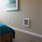 Cadet Compact Electric Wall Mount Heater, 12 in H Grille, Recessed, 1000W, 120V AC, 1-Phase, White CSC101TW - alternate 2