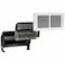 Cadet Recessed Electric Wall-Mount Heater, Recessed, 700/900/1600W W, 120/240V AC, Squirrel Cage Blower RMC162W - alternate 3