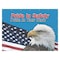 Accuform Welding Screen, Pride In Safety, Pride In Your Work, Vinyl, 32 oz/sq yd, 8 ft W x 6 ft H, Red PWD126RD - alternate 1