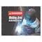 Accuform Welding Screen, Welding Area Do Not Watch the Arc, Vinyl, 13 oz/sq yd., 8 ft W x 6 ft H, Red PWD110RD - alternate 1