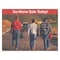 Accuform Welding Screen, Go Home Safe Today, Transparent Vinyl, 13 oz/sq yd, 8 ft W x 6 ft H, Red PWD130RD - alternate 1