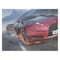 Accuform Printed Welding Screen, Cars Graphic, Transparent Vinyl, 13 oz/sq yd, 8 ft W x 6 ft H, Red PWD134RD - alternate 1