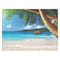 Accuform Printed Welding Screen, Tropical Island, Transparent Vinyl, 13 oz/sq yd, 8 ft W x 6 ft H, Red PWD138RD - alternate 1
