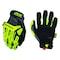Mechanix Wear M-Pact(R) Hi-Vis Cut-Resistant Impact Gloves, Synthetic Leather, Armortex(R) Palm, 10, Yellow SMP-C91-010 - alternate 1