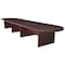 Regency Race Track Conference Table, 52" X 18' X 29", Laminate Top LCTRT21652MH - alternate 1