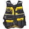 Stanley Tool Apron, Tool Vest, Black, Gray, Yellow, Polyester, 16 Pockets FMST530201 - alternate 1