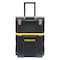 Stanley Stanley Rolling Tool Box Set, 2 Drawer, Black, Plastic, 11 in W x 18-1/2 in D x 25 in H STST18613 - alternate 3