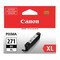 Canon Cartridge, Ink Jet, HY, Black CLI271XLBK - alternate 1