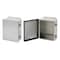 Nvent Hoffman Screws and Clamps Electrical Enclosures, 6 in H, 4 in D, 6 in W, 12, 13, Aluminum A606CHAL - alternate 1