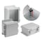 Nvent Hoffman 1/4 Turn Latch Electrical Enclosures, 10.12 in H, 4.38 in D, 8 in W, 12, 13, 4, 4X, Polyester A1084PHC - alternate 1