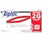 Ziploc Double Zipper Seal Reclosable Bag 15" x 13", 1.75 mil, Clear, Pk100 682253 - alternate 1