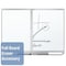 Quartet Grid Board, Steel, 48 in, 72 in, Aluminum/Plastic Frame, White, Gloss TEM547A - alternate 2
